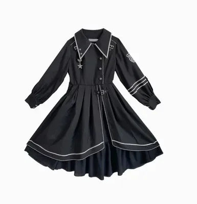 Loyal Chariot Military Style Gothic Lolita Dress Set