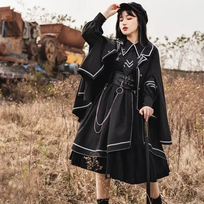 Loyal Chariot Military Style Gothic Lolita Dress Set